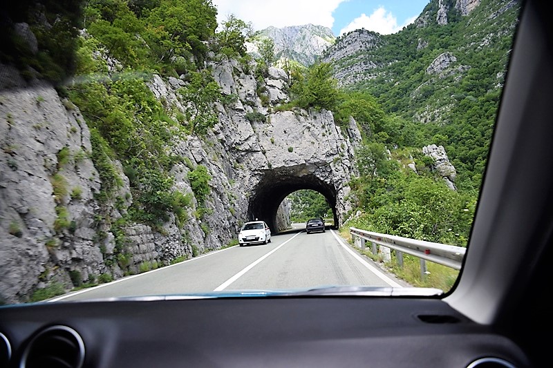дороги в Черногории