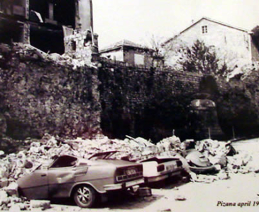 фото Будвы после землетресения 1979 г, Черногория