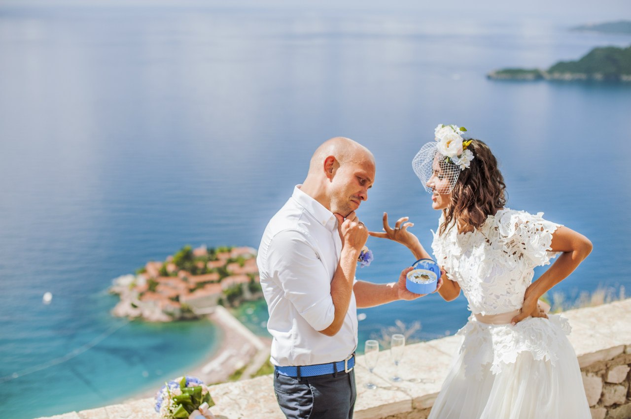 свадебная фотосессия в черногории недорого
