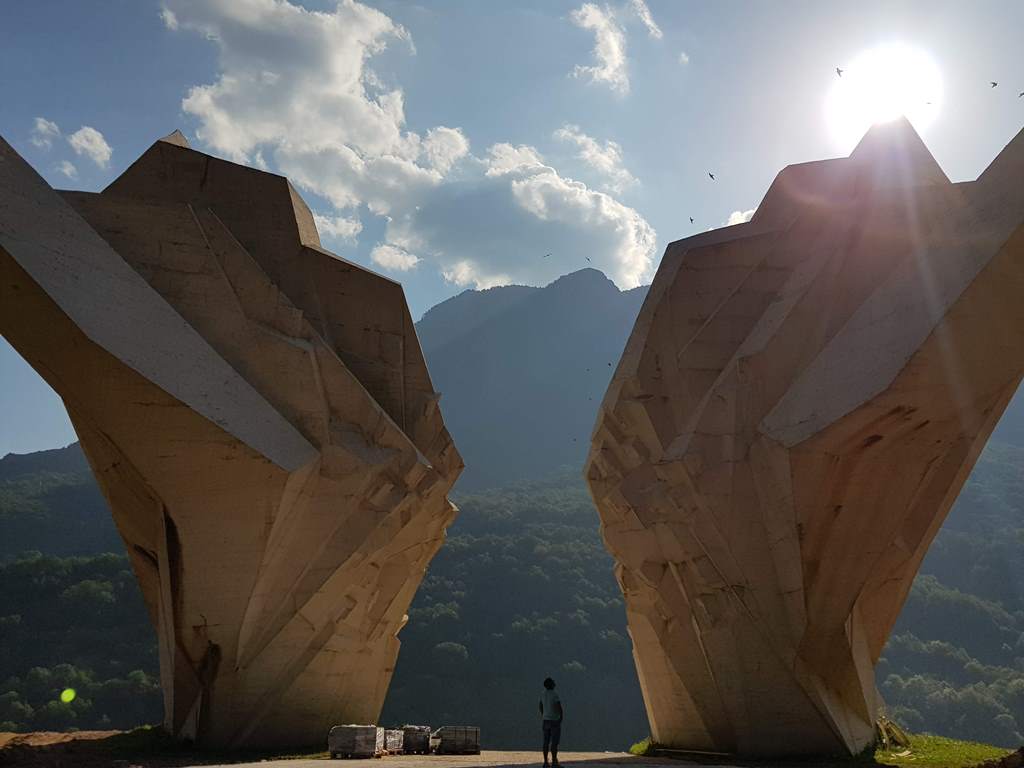Югославский памятник - Битва на Сутеске