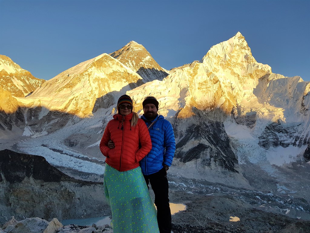 непал страхова в треккинг к Эвересту