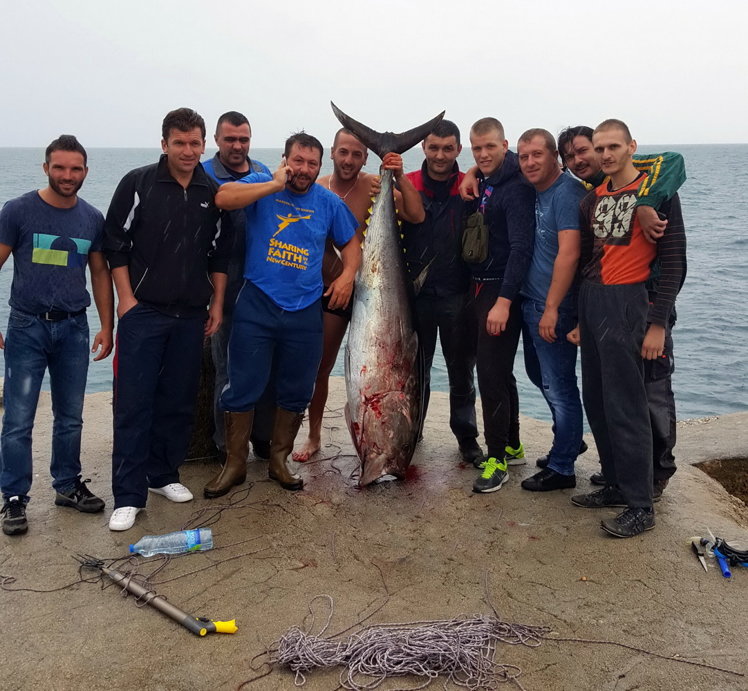 рыбалка на тунца в Черногории