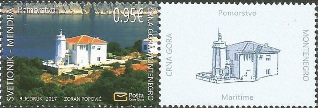 почтовые марки Черногории