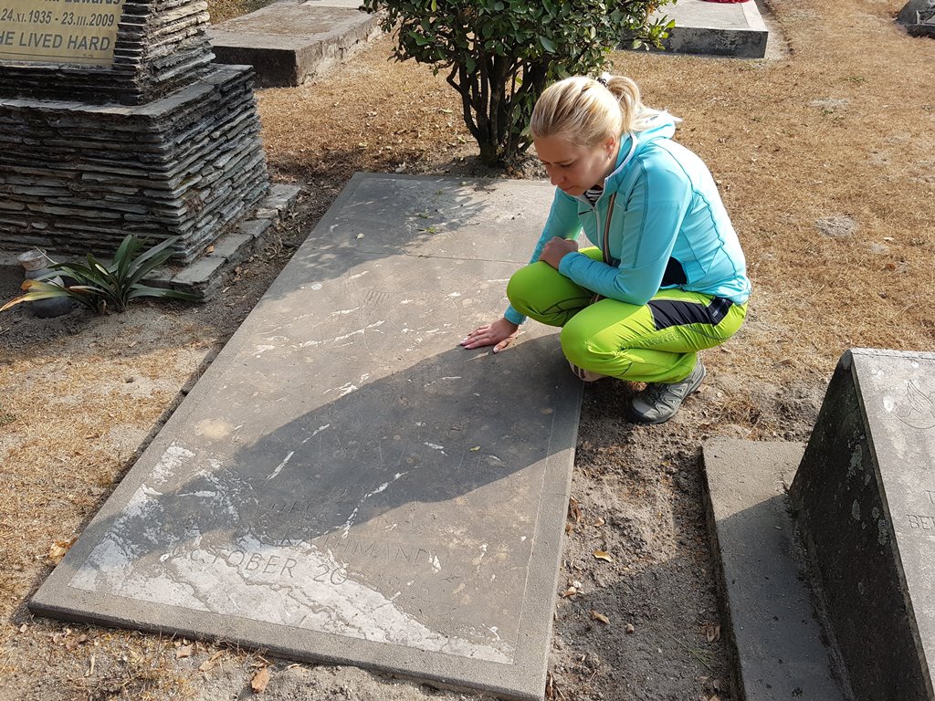 могила Бориса Лисаневича в Катманду