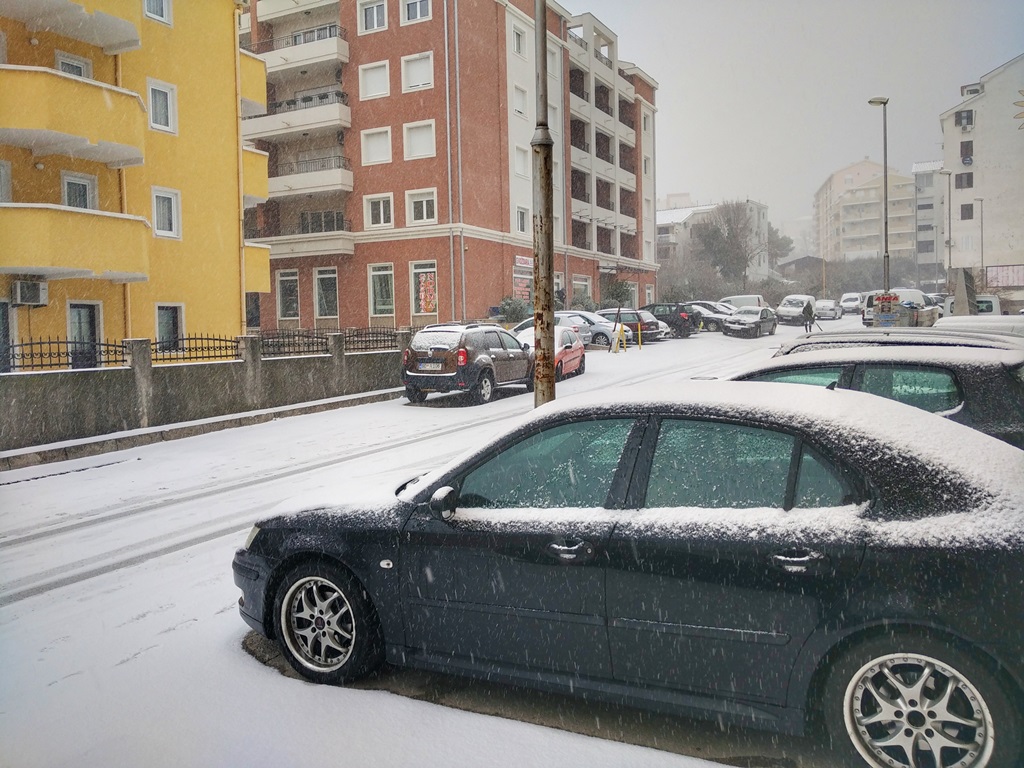 Будва зимой