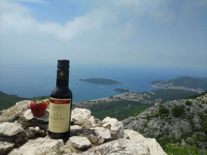 вино вранац черногория