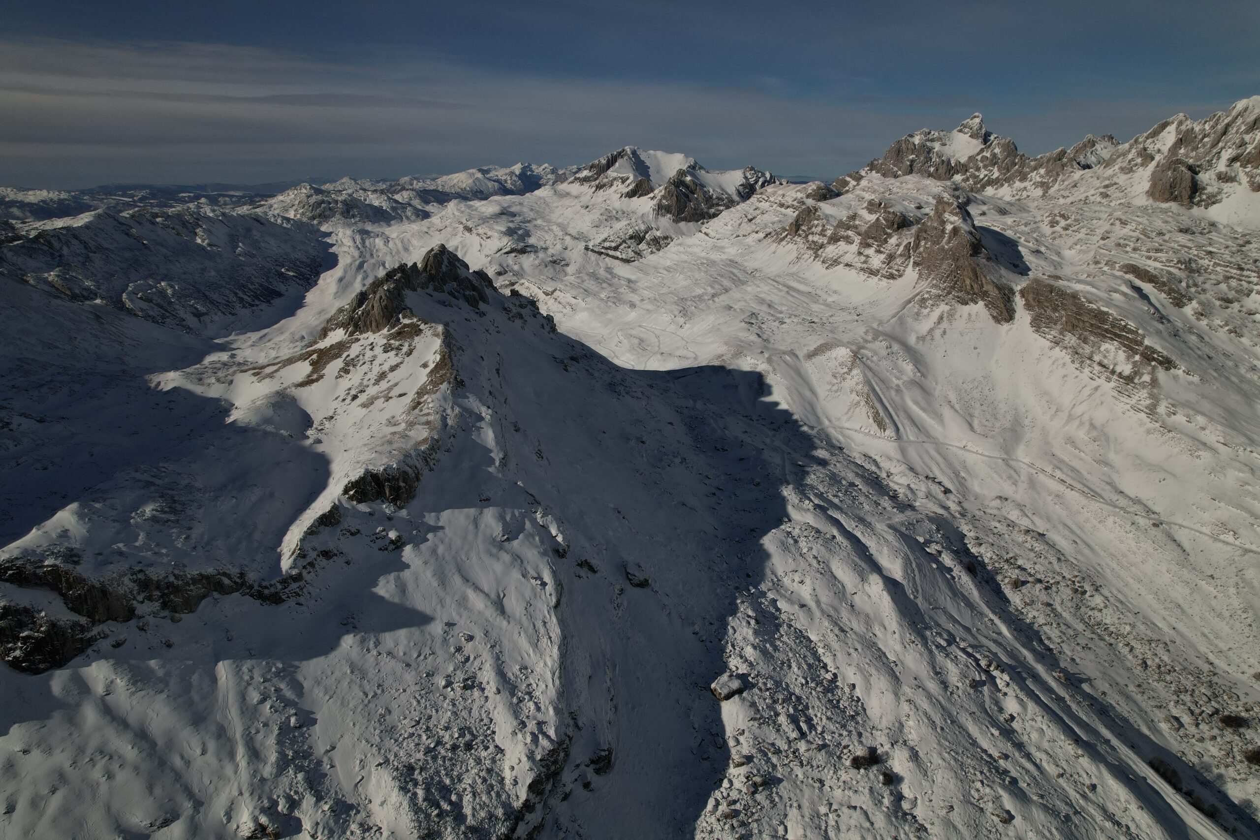 горы Дурмитора в снегу фото январь 2023