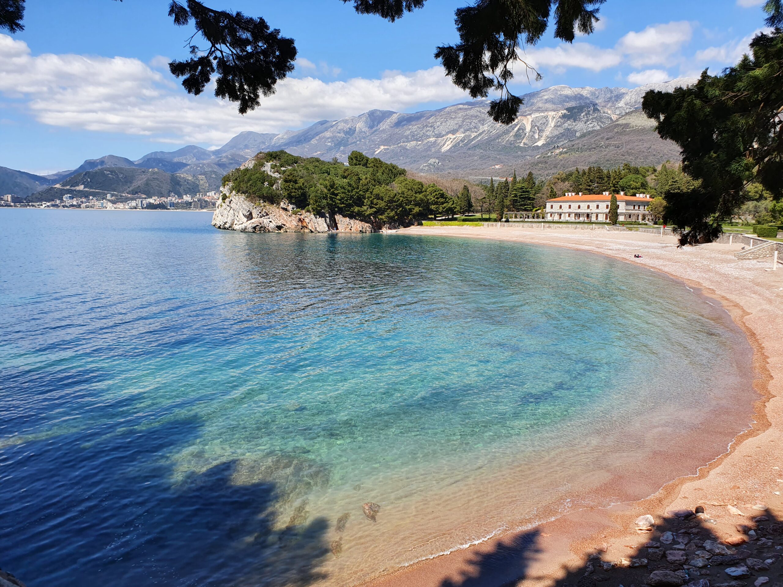 пляж Милочер Черногория Стефан фото