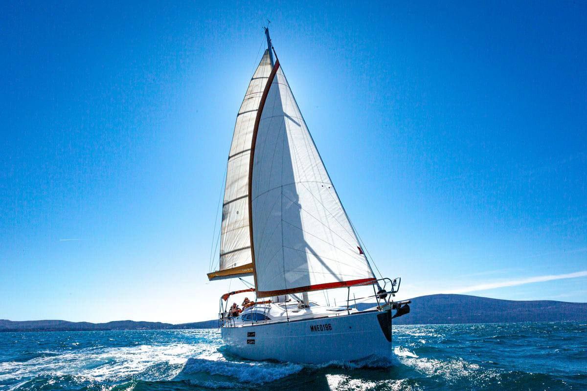 яхта в черногории морская прогулка которская бухта фото